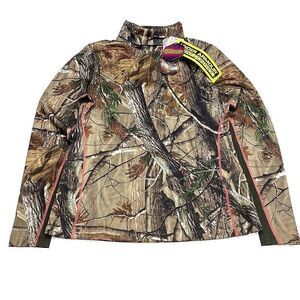 NWT‎ Under Armour Fitted Turtleneck XL Coldgear Scent Hunt Camo Women $80